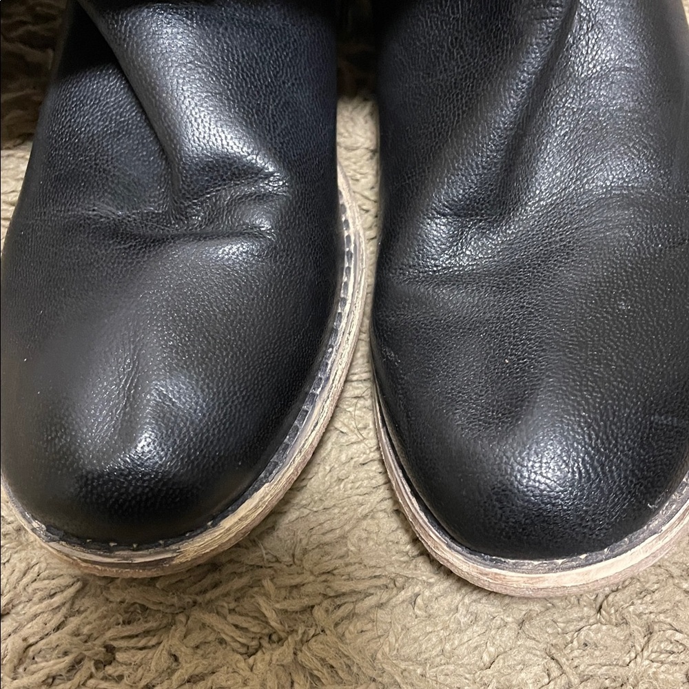 Roberto Vianni | Black | Leather | Buckle |Boots | Size 37 | Made in India - Picture 15 of 16